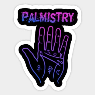 Palmistry, palm reading Sticker